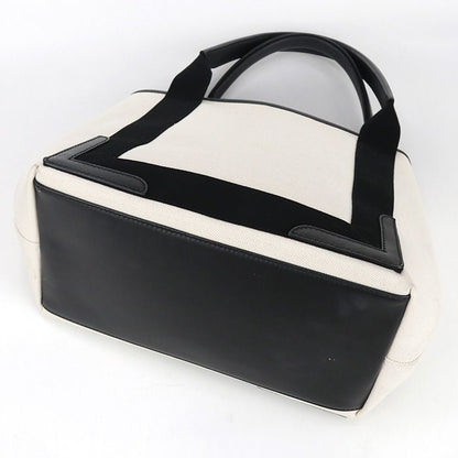 Balenciaga Navy Cabas Small 339933 Tote Bag Canvas Scuff Deuce