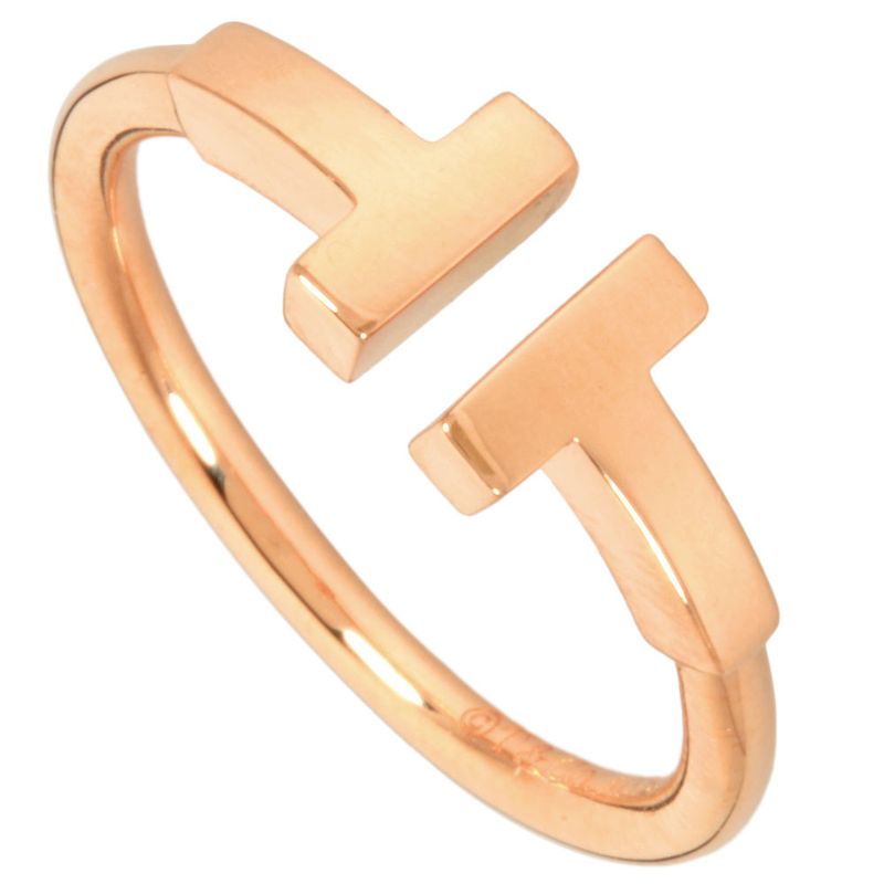 Tiffany & Co Tiffany & Co T-wire Ring Approx 9 18K Pink Gold 29g