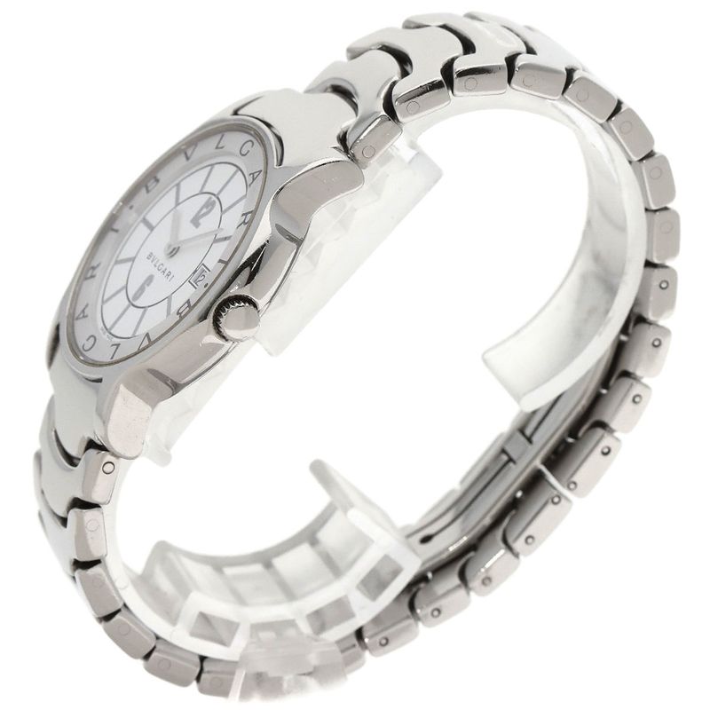 Bvlgari Bulgari St35ss Solo Tempo Watch SS Men's