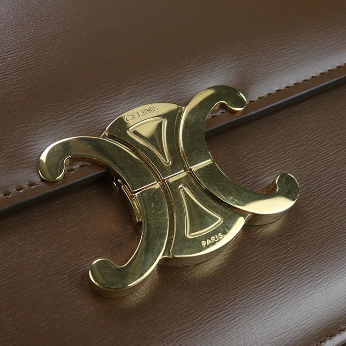 Celine Classic Triomphe 18736 3BF4 Crossbody Shoulder Bag Leather Women