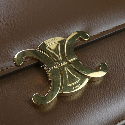 Celine Classic Triomphe 18736 3BF4 Crossbody Shoulder Bag Leather Women