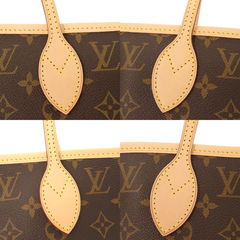 Louis Vuitton Current New Shape Neverfull MM Monogram Rose Beige M46975 Tote