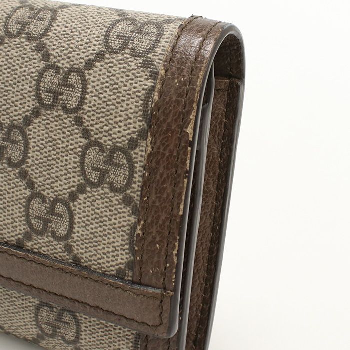 Gucci GG Continental Wallet Ophidia 523153 Long Wallet With Di-fold Coin Purse