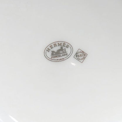 Hermes Tableware 1999 Mug Ceramic White Porcelain