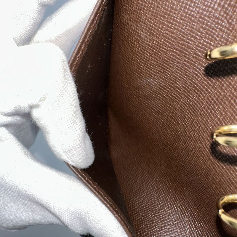 Louis Vuitton R20700 Agenda PM Damier Notebook Case Brown Ladies Men Fashion