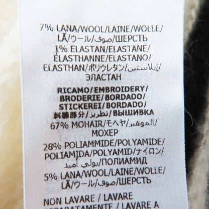 Gucci×adidas Gucci×adidas 721504 Trefoil Mohair Three Stripe Knit Pants White