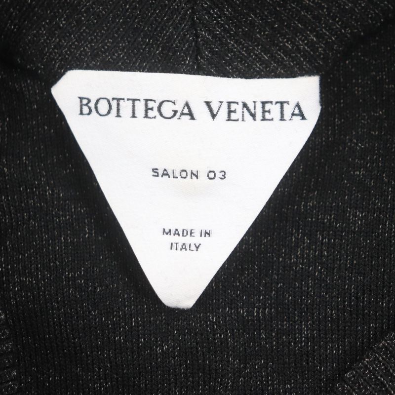  Bottega Veneta 2021 702070 Cross Stitch V-neck Knit Sweater