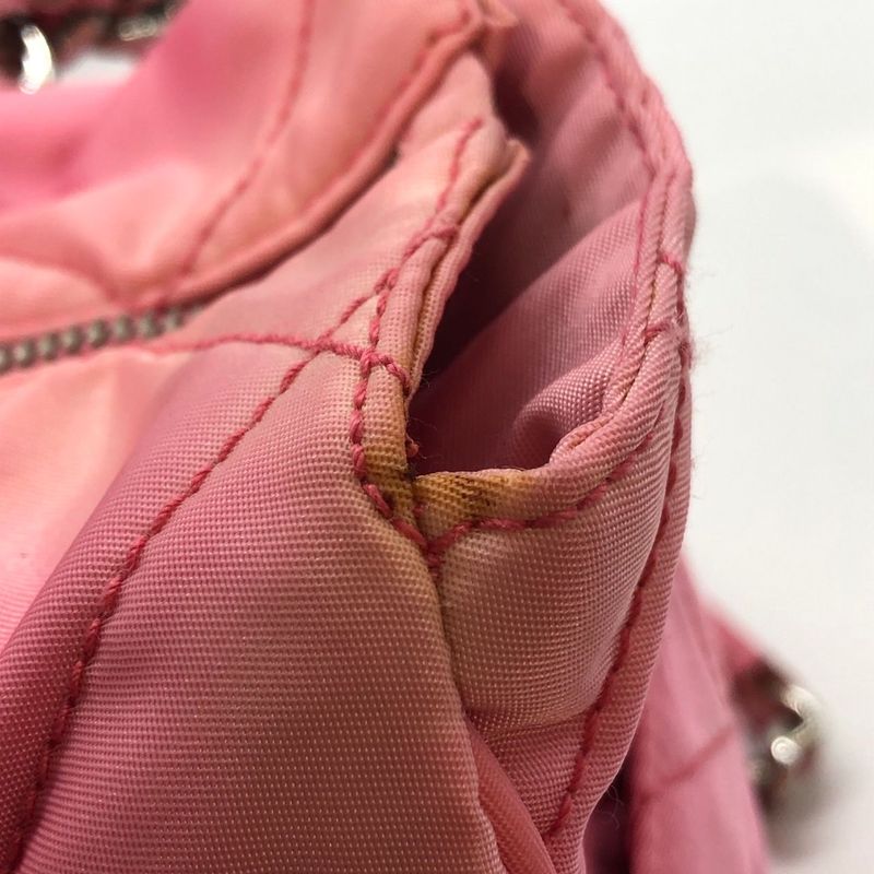 Prada Quilted 2way Mini Boston Bag Br2236 Triangle Logo Plate Triangle Logo