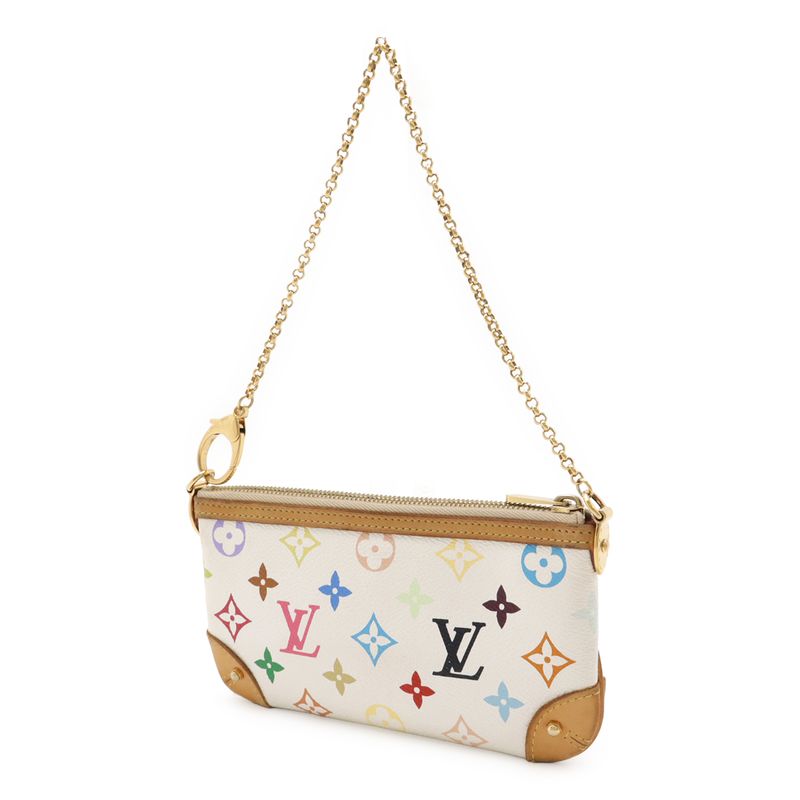 Louis Vuitton Monogram Multicolor Pochette Mira MM Accessoire Accessory Pouch