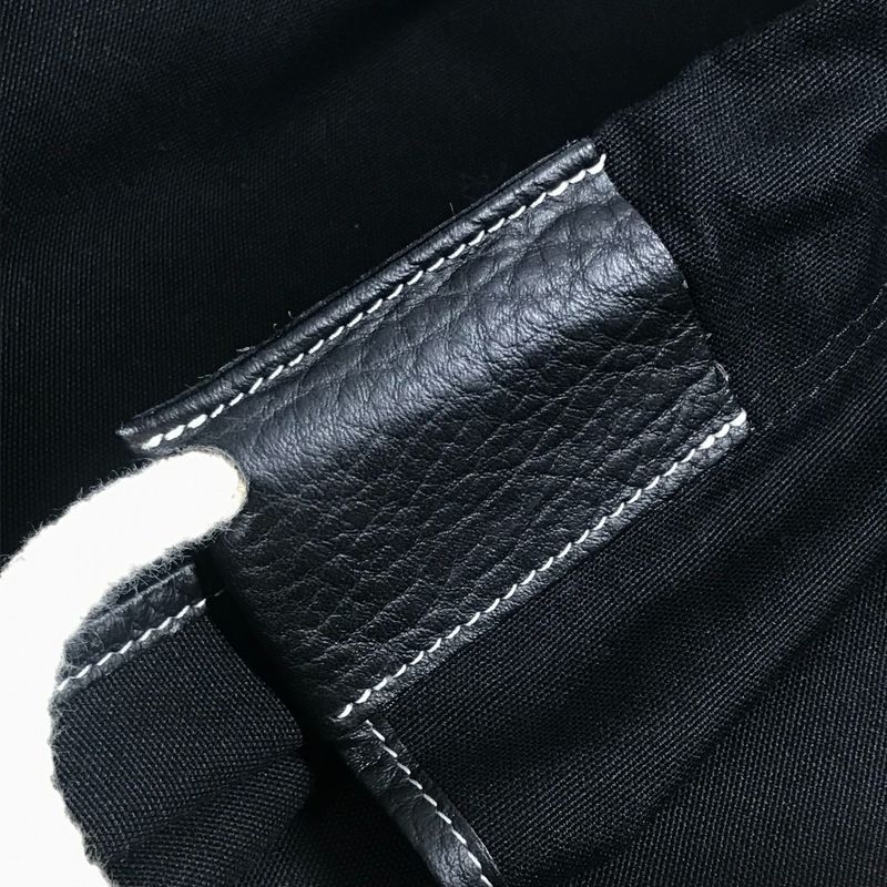 Hermes Miscellaneous Goods Hammock Canvas Black