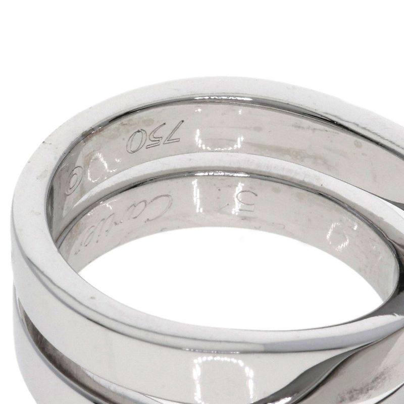 Cartier Paris Ring #51 Ring / Ring 18K White Gold Ladies