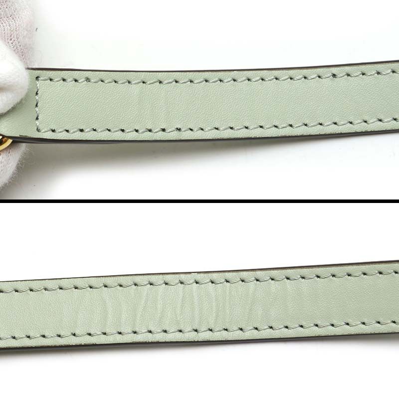 Gucci GG Super Mini Shoulder Bag 772794 Green Crossbody