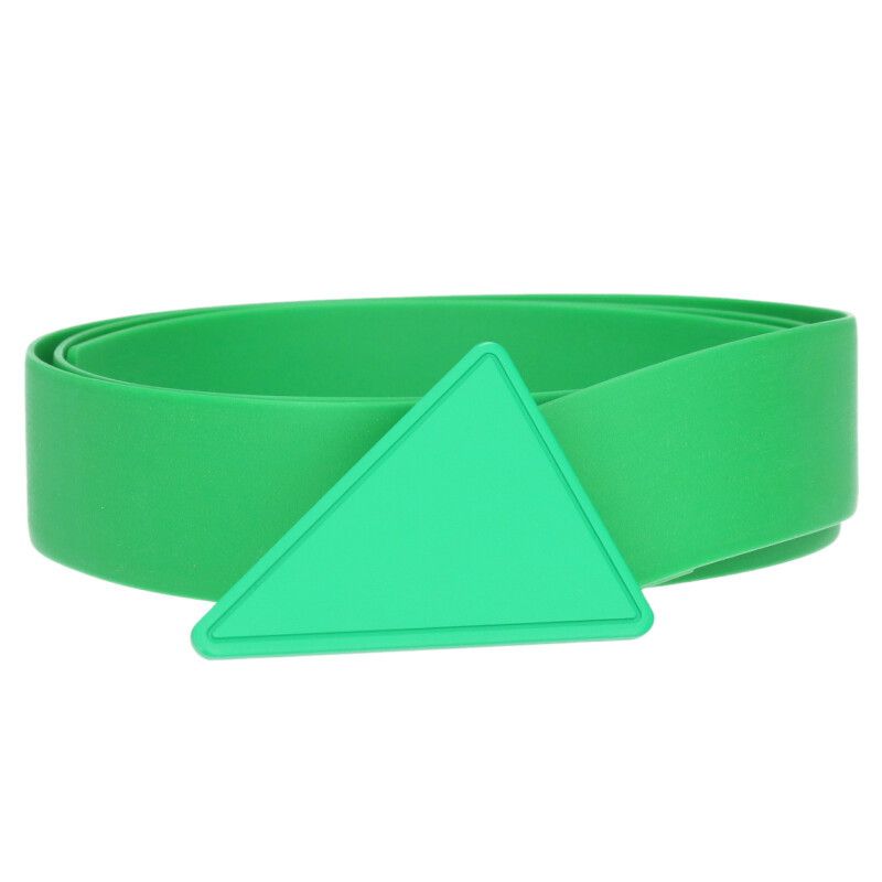 Bottega Veneta 702028 V1zo0 Triangle Buckle Rubber Belt Men's 95