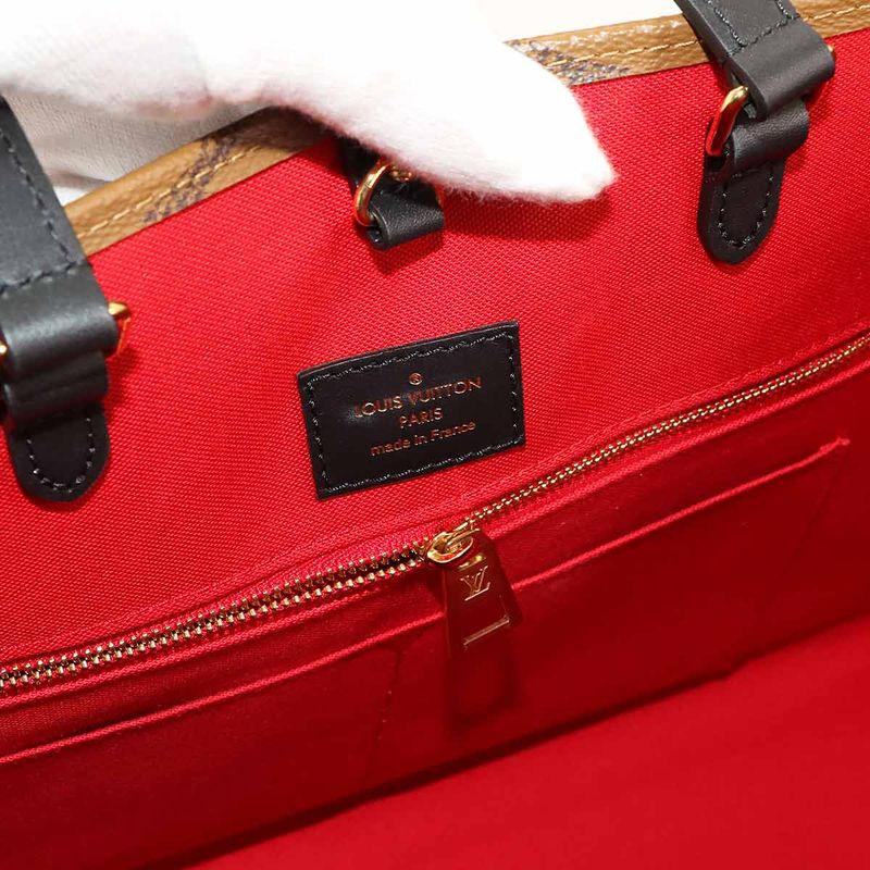 Louis Vuitton Giant Monogram On-the-go MM 2way Tote Shoulder Bag M45321 RFID