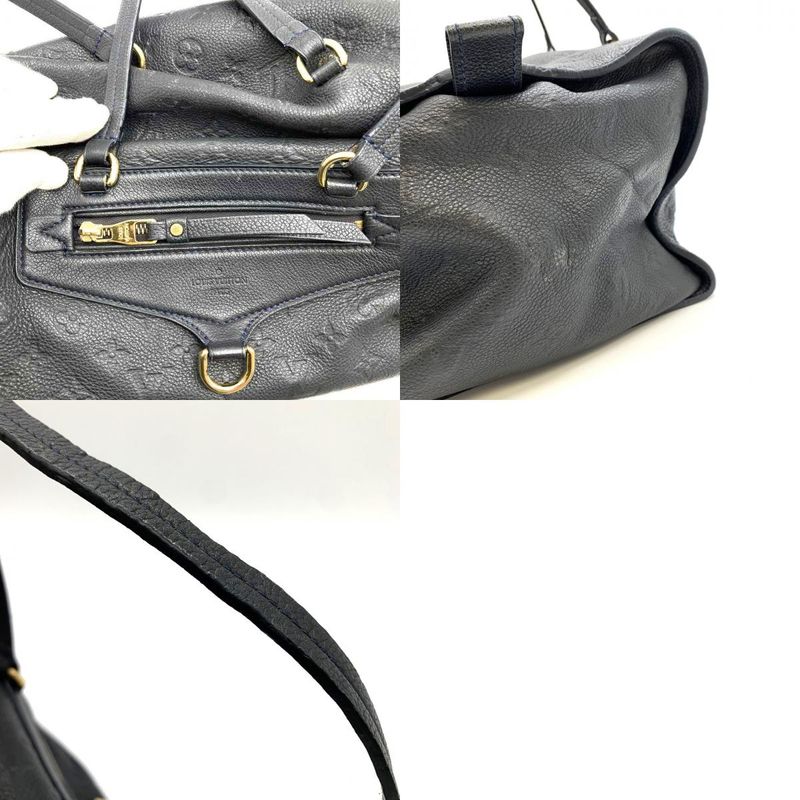 Louis Vuitton Anspire M93415 Shoulder Bag Monogram Empreinte Navy Women