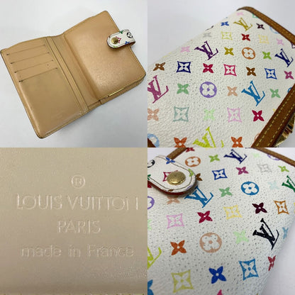 Louis Vuitton Monogram Multicolor Portomone Viennese M92987 Bronze Fold