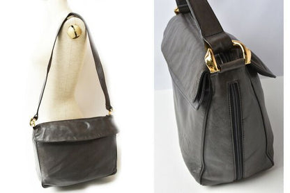 Loewe Preowned Shoulder Bag Semi-shoulder Men's Women's Loewe Lambskin Light