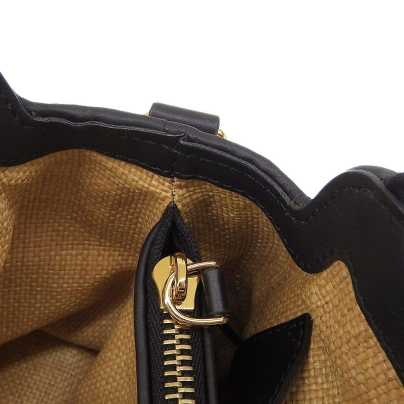 Fendi Raffia Shoulder Monogram Multicolor Bag