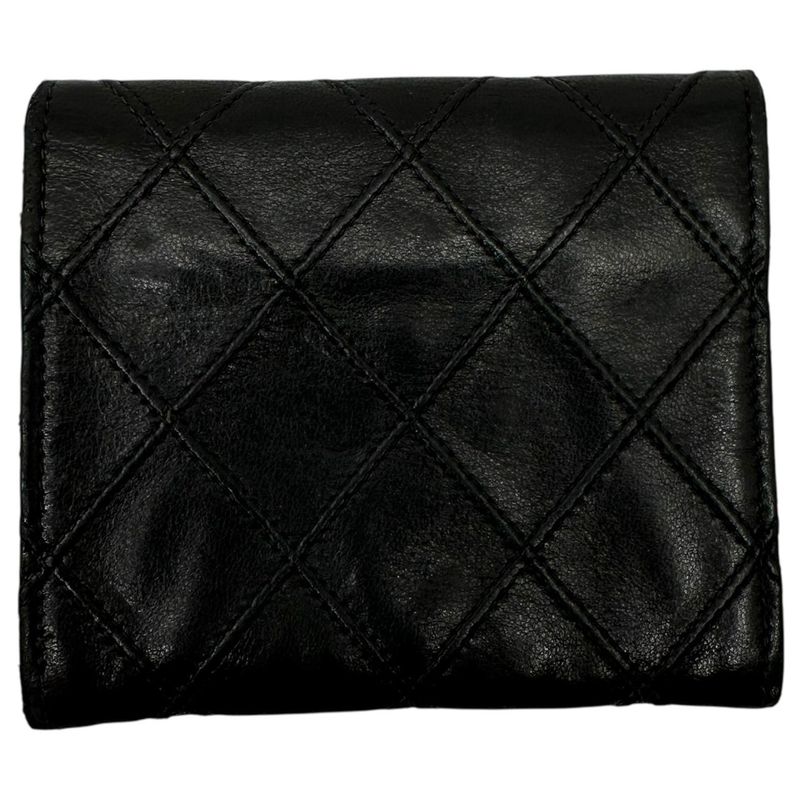 Chanel 90's Coco Mark Matelassé Lambskin Coin Case Coco Mark Matelasse Lambskin