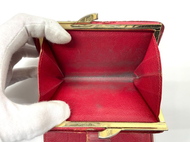 Louis Vuitton Epi Portmonnais Vier Viennois Foldable Wallet With Clasp M63247