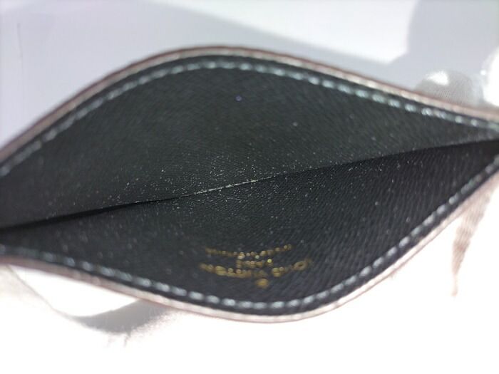 Louis Vuitton Porte Carte Surple Card Case Monogram Reverse Brown M69161