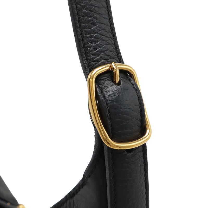 Hermes Trim 31 Shoulder Bag One Shoulder Semi Shoulder Taurillon Clemence Blue