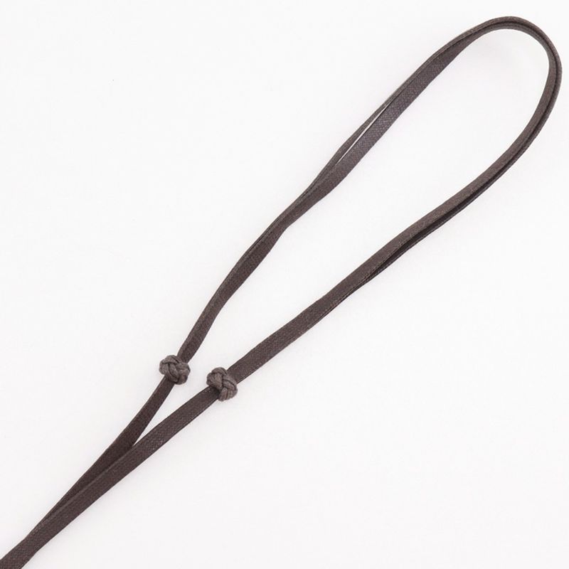 Hermes Ism Buffalo Horn Brown Ladies 28g Necklace