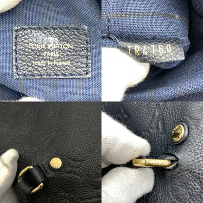 Louis Vuitton Anspire M93415 Shoulder Bag Monogram Empreinte Navy Women