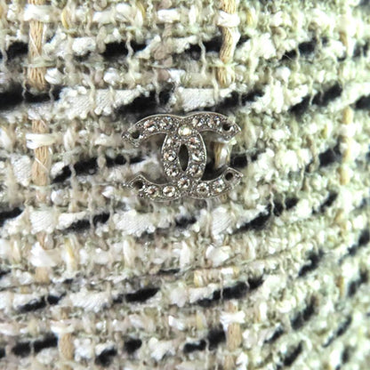 CHANEL Vintage 04A P23949/p23976 Tweed Jacket + Skirt Setup Suit With