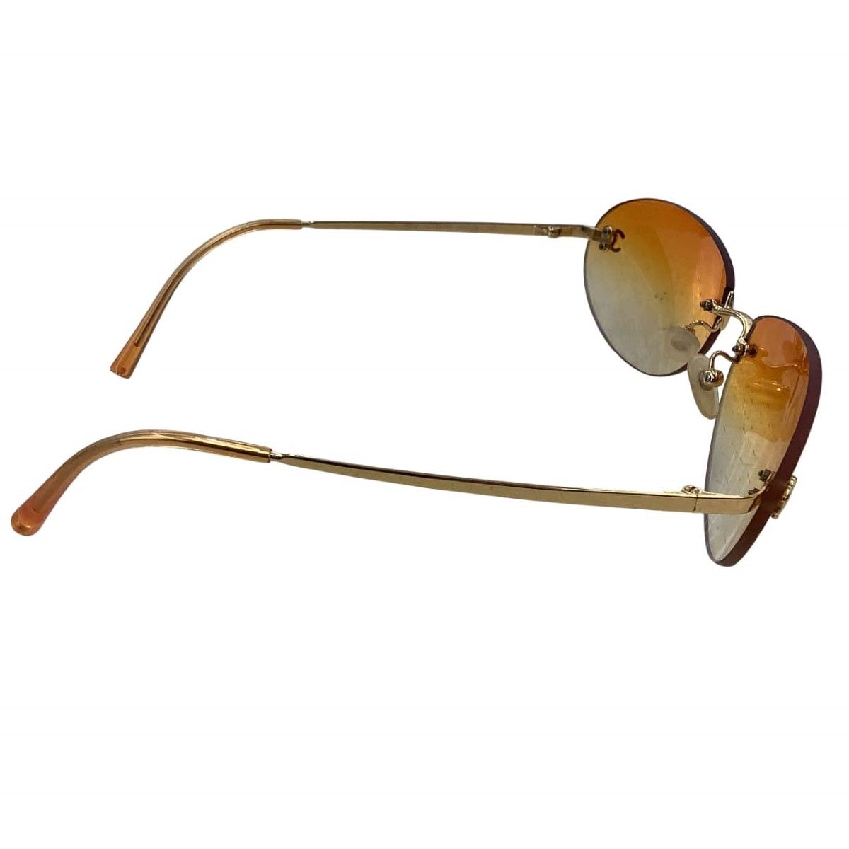 Chanel Sunglass Es Eyewear 4013 C125/56 5916 130 Gold