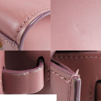 Dolce & Gabbana Sicily 62 Pink Leather Top Handle 2-Way — view 7