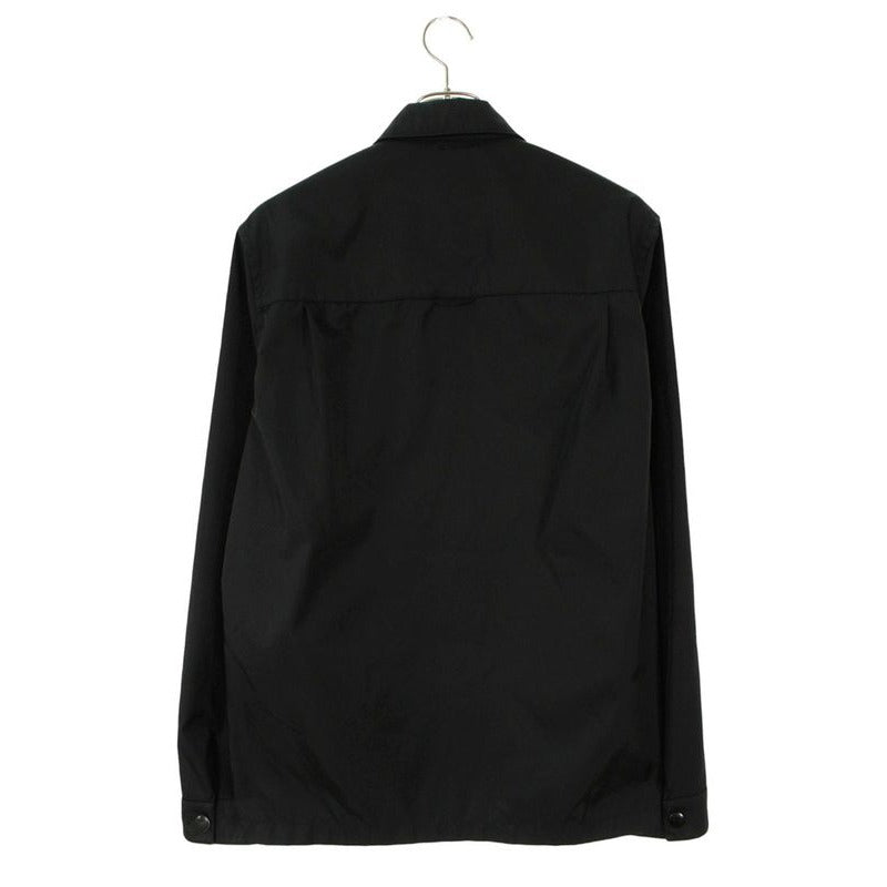 Prada Sc514 re-Nylon Triangle Logo Plate Long Sleeve Shirt XS — view 2
