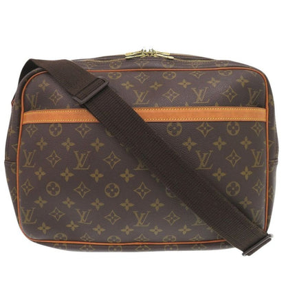 Louis Vuitton Reporter GM Monogram Brown Shoulder Bag 1323