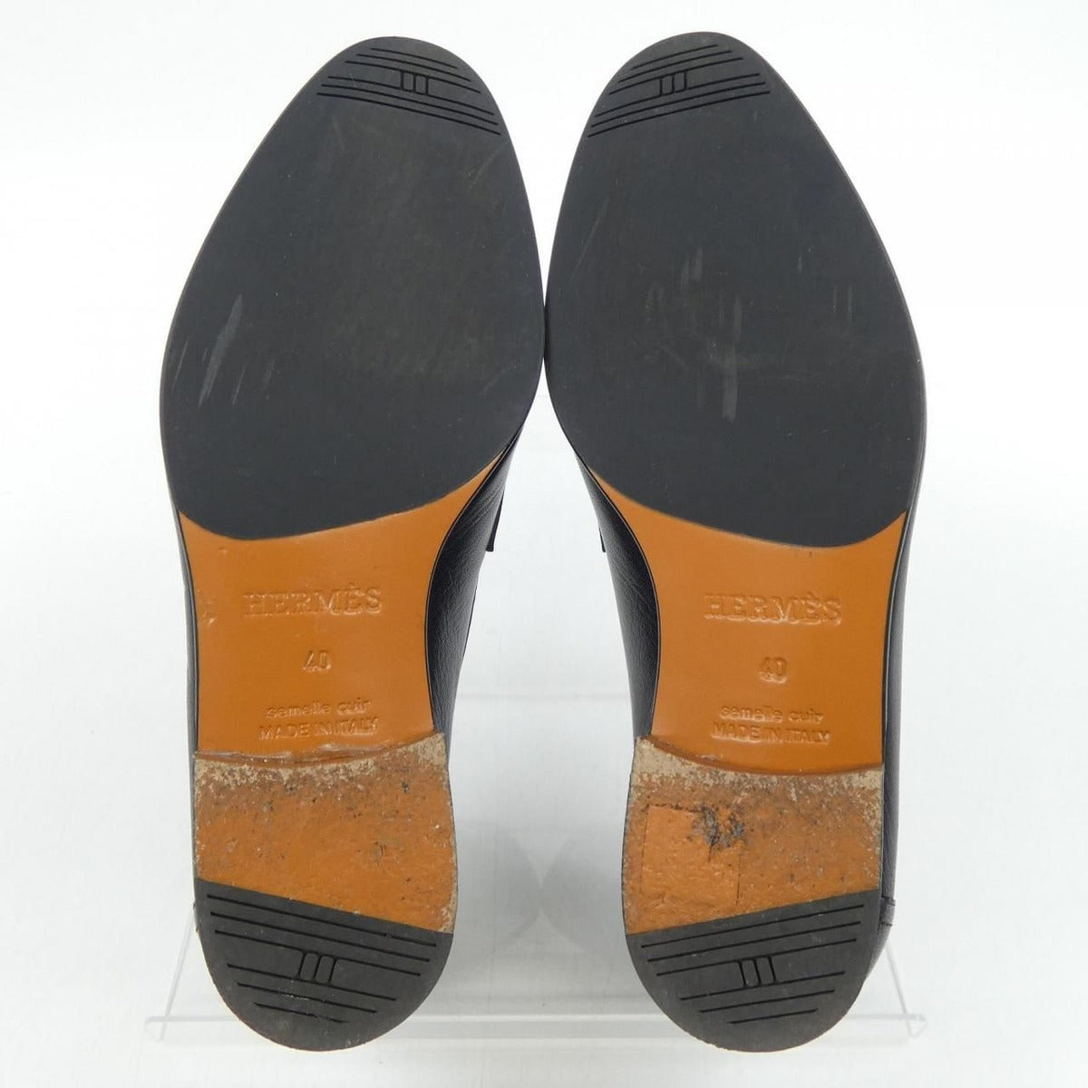 Hermes Paris Shoes Black 40 — view 4