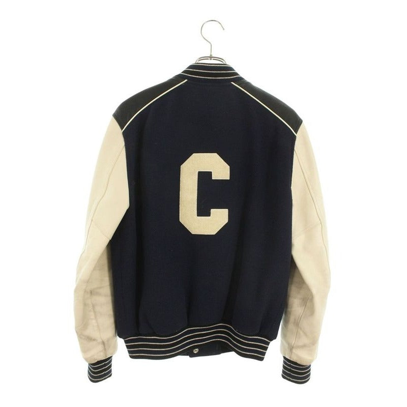 Celine 2 V56 D896 C Logo Patch Teddy Jacket Blouson 44 — view 2