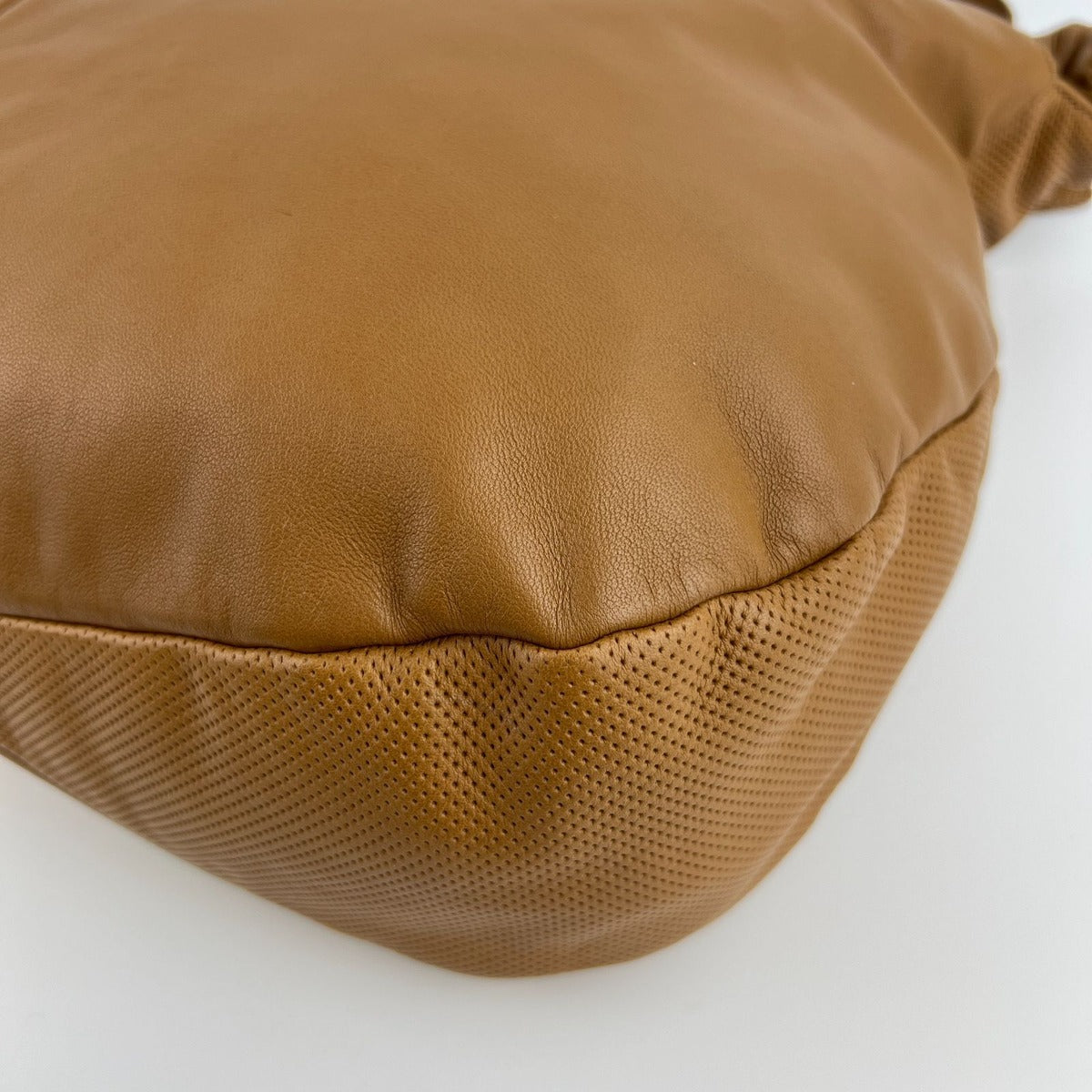 Loewe Anagram Shoulder Bag Brown Leather Vintage — view 11