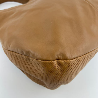 Loewe Anagram Shoulder Bag Brown Leather Vintage — view 8