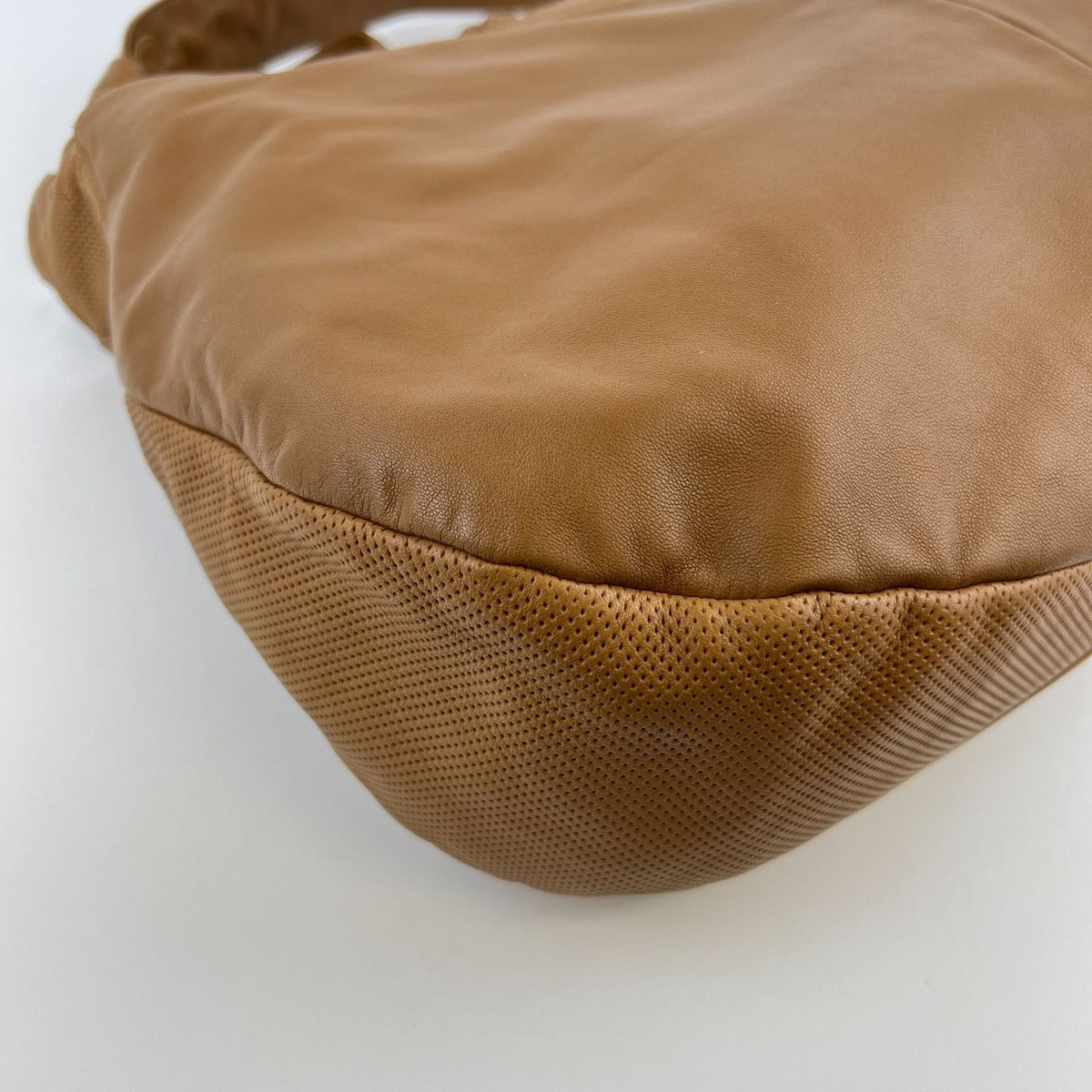 Loewe Anagram Shoulder Bag Brown Leather Vintage — view 10
