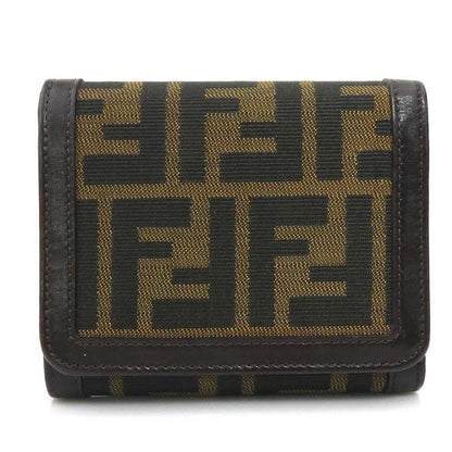 Fendi Trifold Wallet Zucca