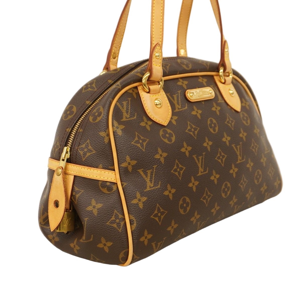 Louis Vuitton Handbag Monogram Montorgueil PM Brown — view 2