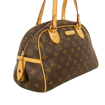 Louis Vuitton Handbag Monogram Montorgueil PM Brown — view 2