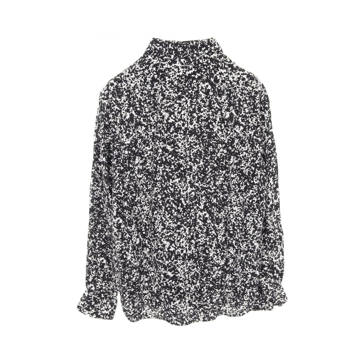 Celine Rayon Shirt Top Black — view 2