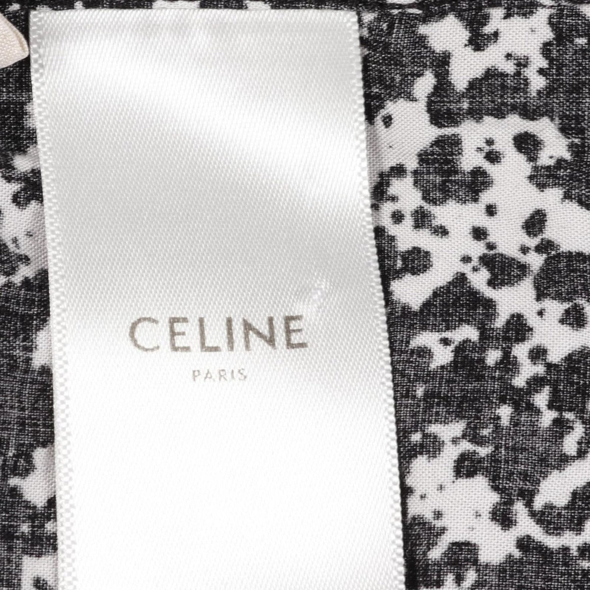 Celine Rayon Shirt Top Black — view 5