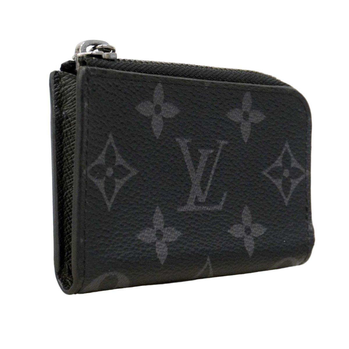 Louis Vuitton Coin Case Monogram Eclipse Porte Moneje le Black — view 2