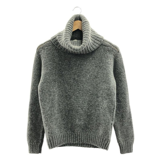 Celine Eddy Period Wool Turtleneck Knit S Gray