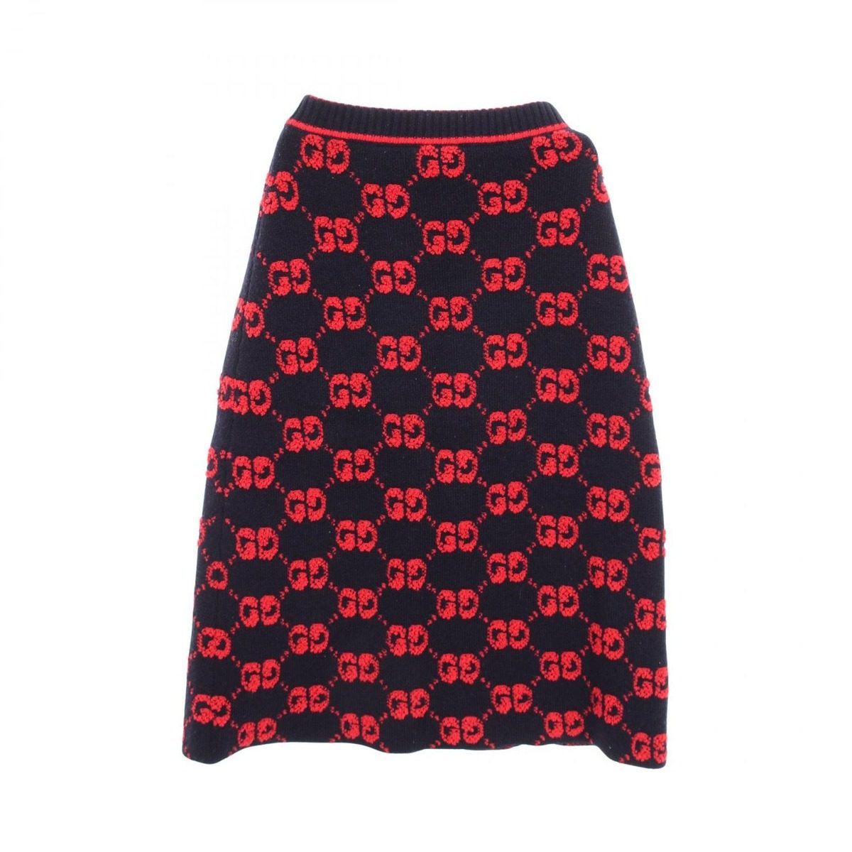 Gucci Skirt GG Wool Cles Jacket Pattern Knit — view 2