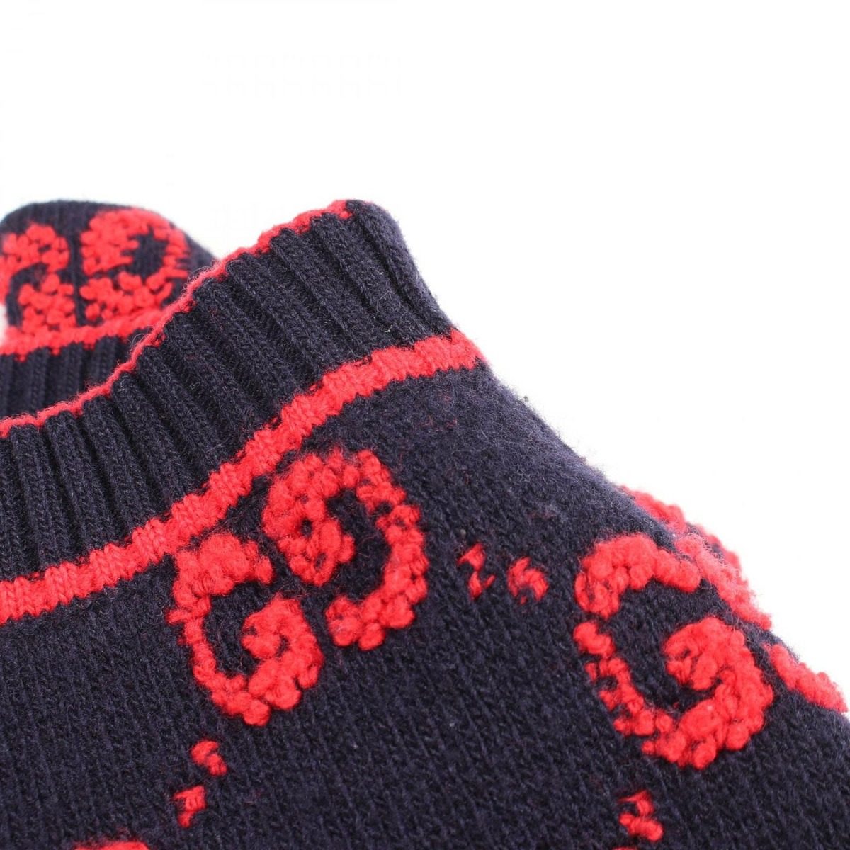 Gucci Skirt GG Wool Cles Jacket Pattern Knit — view 5