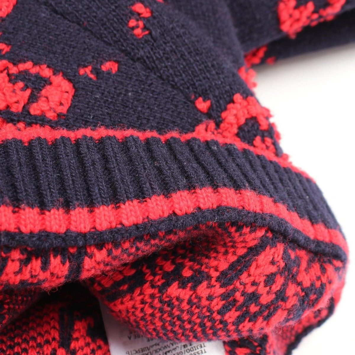 Gucci Skirt GG Wool Cles Jacket Pattern Knit — view 6