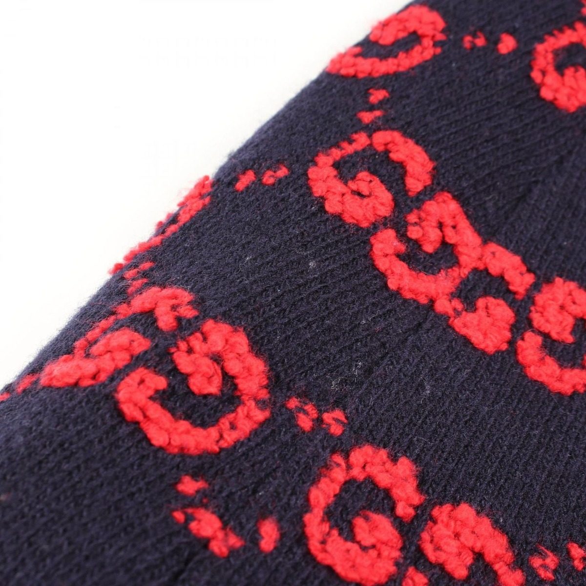 Gucci Skirt GG Wool Cles Jacket Pattern Knit — view 7