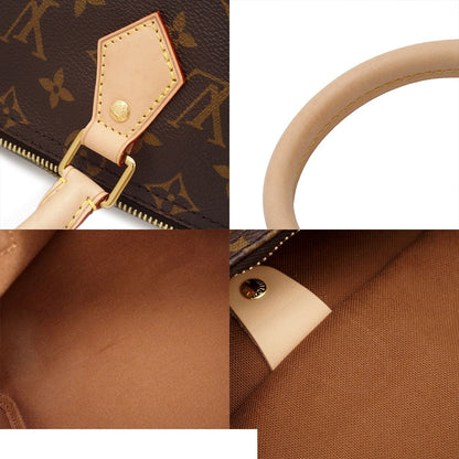 Louis Vuitton Speedy Bandouliere 25 Brown Monogram Canvas 2-Way Shoulder Bag — view 8
